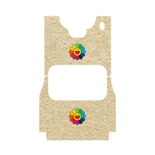 适用于小刀凌志电动三轮车脚垫丝圈防水防滑耐磨脚踩踏板垫定制款