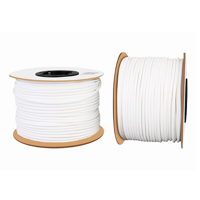 PVC机打号码管空白号码编码管套管内齿管0.5-25平方梅花管齿型管