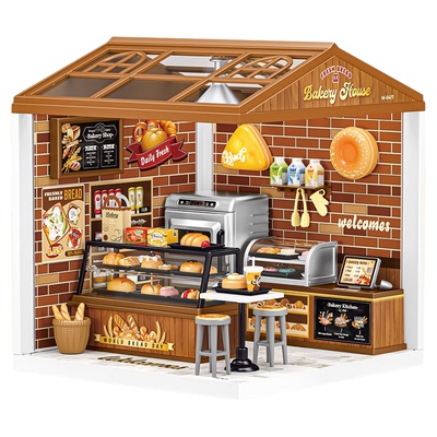 超级世界diy手工小屋微缩场景