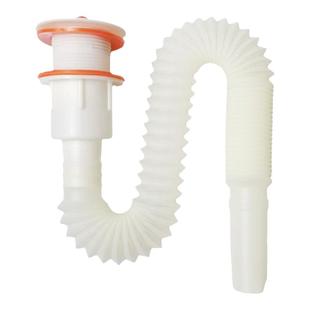 老式拖把池下水器陶瓷盆新款塑料防臭下水口套装螺纹伸缩下水管