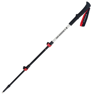 三节伸缩登山杖外锁扣避震碳素碳纤维行山超轻超强yidao衣刀手杖