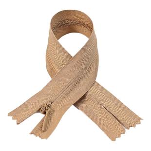 隐形拉链黑白色衣服拉链条连衣裙裤子口袋抱枕暗链高档拉锁头配件