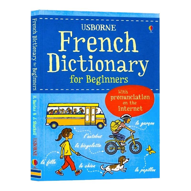 Usborne出品少儿学法语英文原版