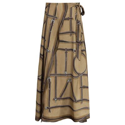 COCOBELLA重磅缎面围裹式半身裙