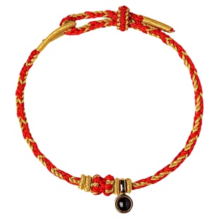 灵隐2026本命年马年新款手绳马上运转龙绳太岁红绳手链正品男女款