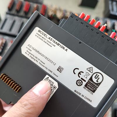 议价Delta Plc InputOutput Expansion Module As16an01tA As1适