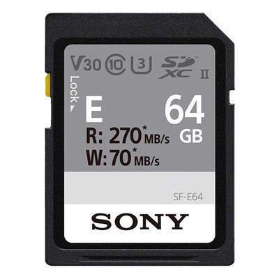 索尼约270MB/s读取速度快速写入