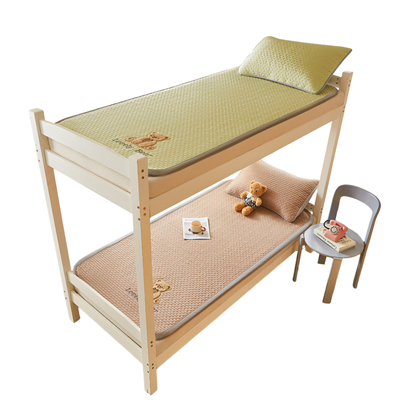 皱褶纱夹棉刺绣床垫宿舍榻榻米