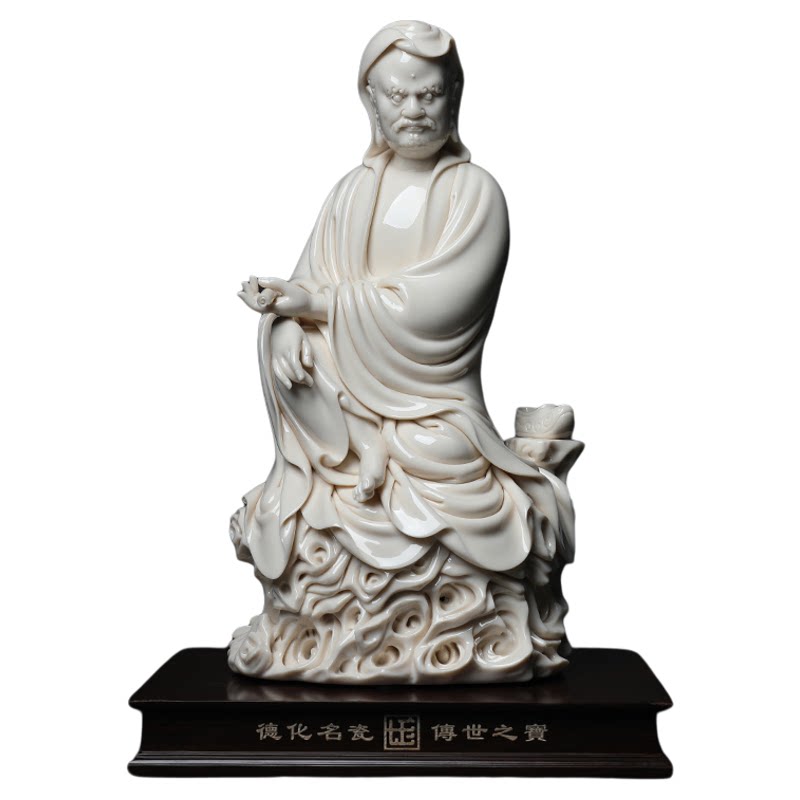 省大师兰全盛手签版作品德化白瓷