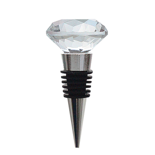 PTZER洋酒酒塞红酒水晶塞威士忌白兰地塞子轻奢钻石感密封塞盖子