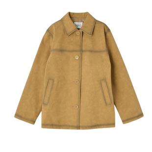 SLY x Nagomi 2025春季新品复古做旧巴恩风夹克外套030ISR01-0551