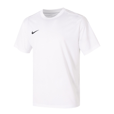 NIKE耐克白色速干短袖男士健身T恤跑步训练球衣透气运动服IB8640