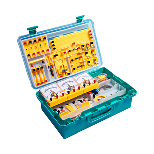 晨光初中物理实验器材全套电学实验箱滑动变阻器初二三九年级人教版中考串联电路小灯泡光学力学科学玩具套装