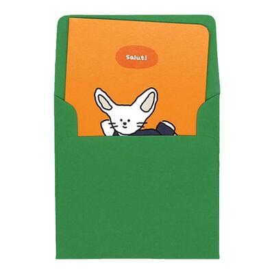 pinkfoot迷你贺卡大容量6套