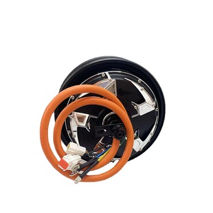 QSMOTOR全顺电机10寸2000WP45H48-96V瓦片高性能电机风罩颜色可选