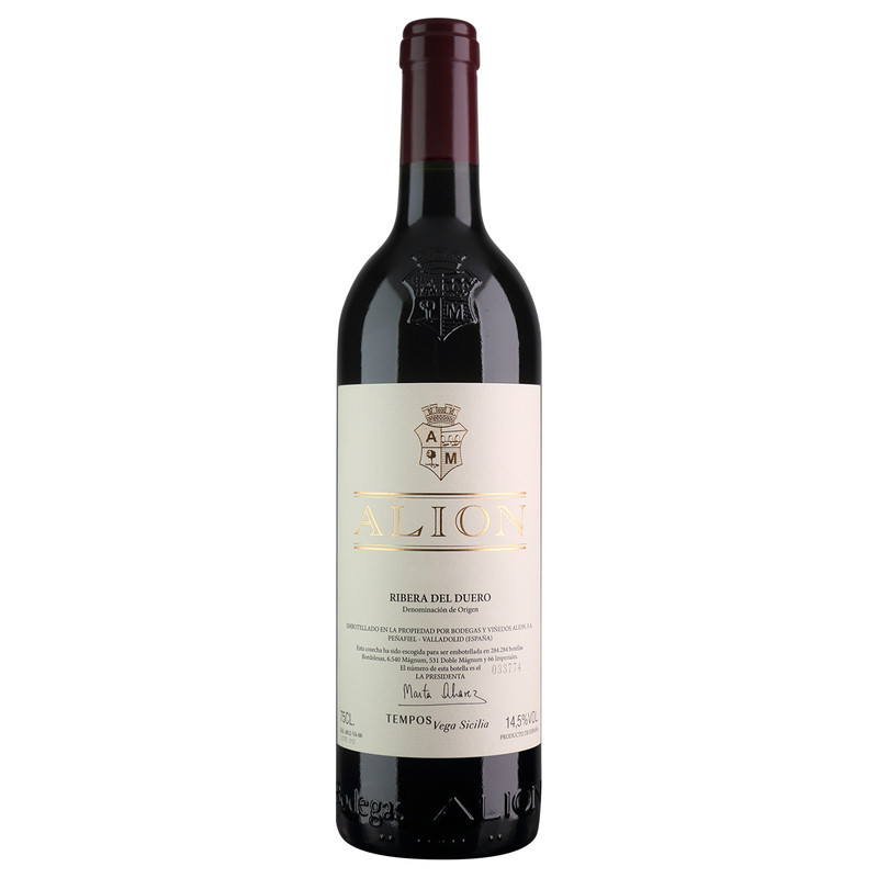 西班牙名庄红酒干红Bodegas Alion富隆维嘉爱朗庄园红葡萄酒 2021