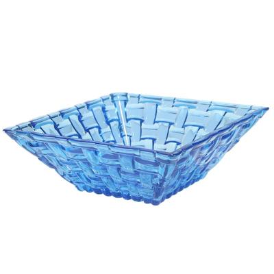 酒吧ktv小吃碟商用亚克力塑料方形碟零食瓜子点心干果盘子水果碟