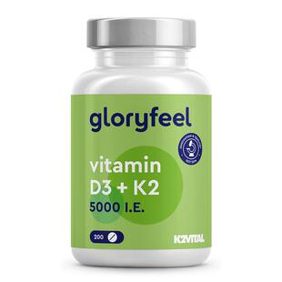 拜耳gloryfeel高含量维生素D3K2*200片