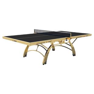 双鱼乒乓球桌家用翔云x3乒乓球台祥云折叠移动式室内标准金色黑色