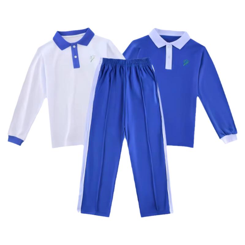 深圳校服小学生秋季统一长袖速干运动服男女同款薄款长裤外套