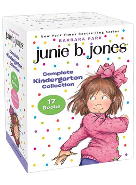 英文原版 Junie B. Jones Complete Kindergarten Collection 朱尼琼斯系列17册套装 课外读物 英文版 进口英语原版书籍