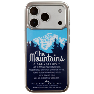VAVENUE《The Mountains Are Calling》群山召唤原创手机壳适用苹果iPhone15/16/17promax保护套创意小众