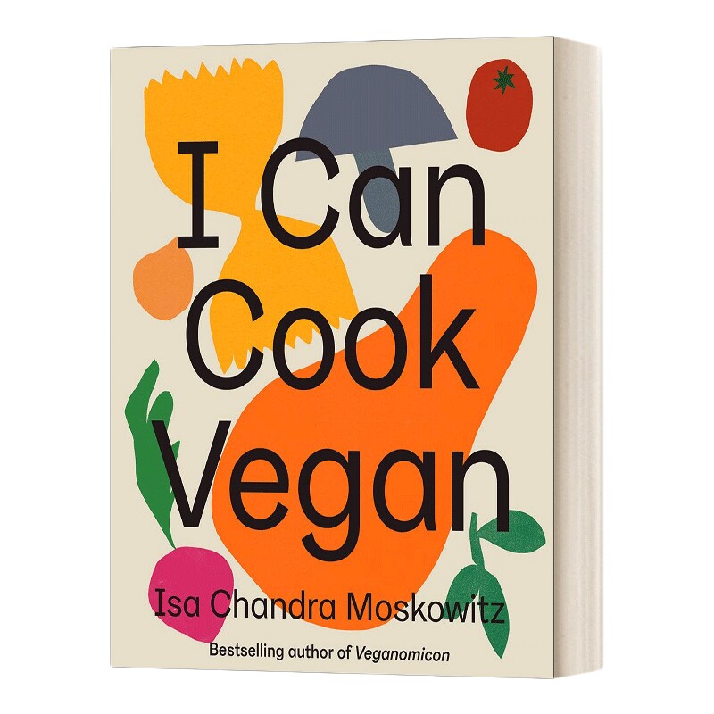 英文原版 I Can Cook Vegan 我会做素食 食谱菜谱烹饪指南 精装 英文版 进口英语原版书籍