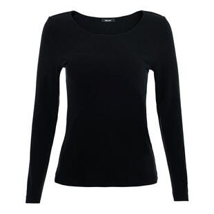 BeChic 轻暖肤圆领保暖上衣打底衣女BC72CM1