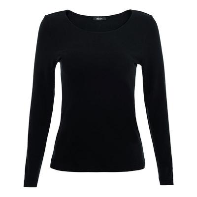 时尚休闲修身圆领长袖打底衫