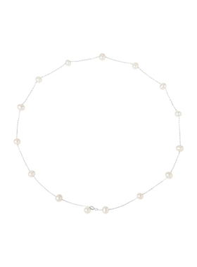 TRK珠宝满天星淡水珍珠项链女款锁骨链高级感毛衣链轻奢颈链s925