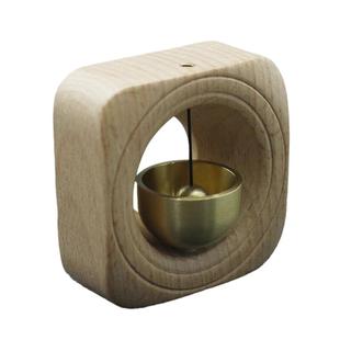 铃铛治愈系入户风铃吸门式铜撞铃店铺开门提醒进门挂饰冰箱贴礼物