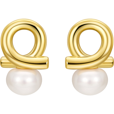 JAY法式几何925银耳环女