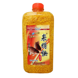酒米来得快野钓鲫鱼鲤鱼窝料米底窝米红虫打窝米VB米湖库春季鱼浪