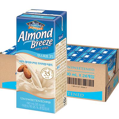 杏仁奶无糖低脂植物蛋白饮料