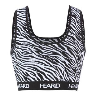 【HEARD】odbo欧宝夏季斑马纹背心女外穿时尚运动吊带工字