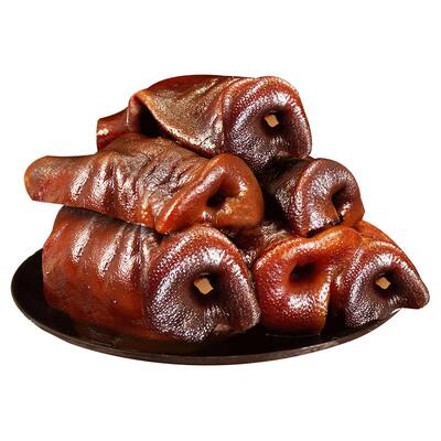 四川腊猪拱嘴农家自制烟熏猪鼻子