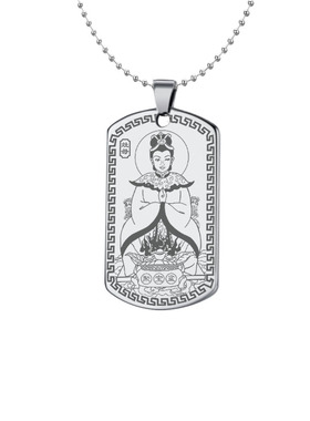 东厨司命定福灶君吊坠灶神灶母牌