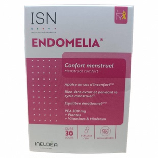 现货法国新版ineldea endomelia 月经周期之前和期间舒缓60粒