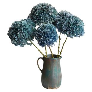 绣球干花高级感真花装饰摆件云南高端干枝树枝纯天然植物拍照道具