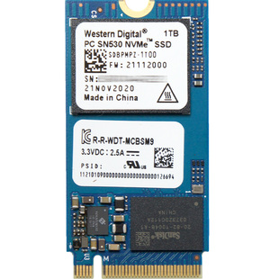 WD/西部数据SN530 M.2 NVME 2242 1T固态硬盘小新LEGION Go