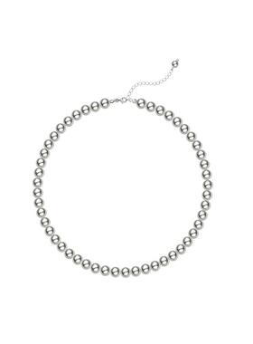 赫生HUSSAIN皎色倪妮同款真多麻色灰珍珠项链妈妈颈链满串锁骨链