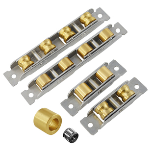 塑钢窗滑轮88型轮子轴承铜轮不锈钢77型推拉移门窗户铜滚轮迪福德