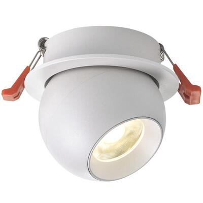 万向可调角射灯嵌入式led天花灯家用客厅玄关过道开孔7.5防眩筒灯