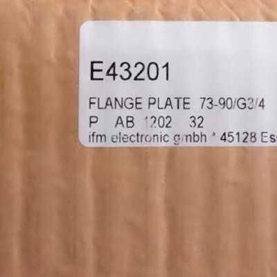 IFM E43201 易福门全新法兰 FLANGE PLAT议价