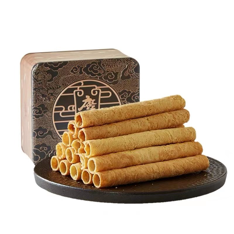 唐宫蜂巢蛋卷460g饼干礼盒送礼零食小吃