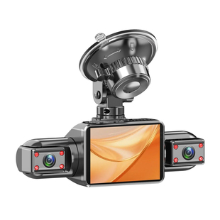 360度全景行车记录仪新款四镜头超清语音声控电子狗360°无线