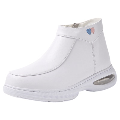 护士鞋冬季加绒软底透气防滑棉鞋