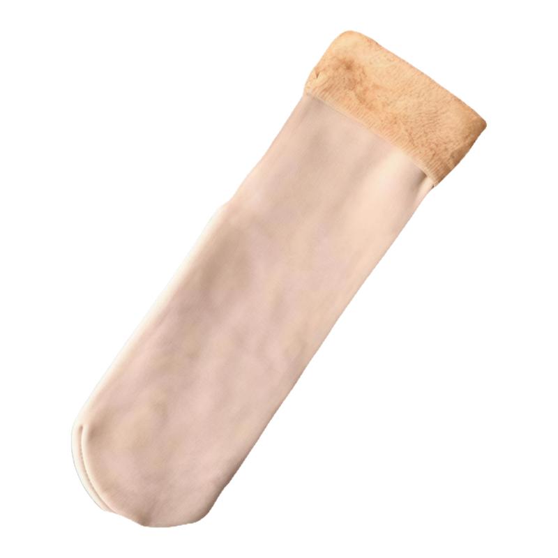 雪地袜冬季加绒加厚防臭地板袜男女通用防冻保暖袜子长筒袜中筒袜