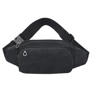 帆布户外运动工作手机腰包男款干活工地耐磨中老年大容量女士小包