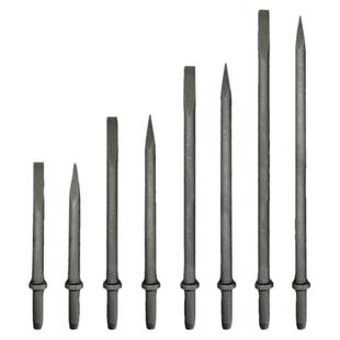 共工气动G15风镐钎子加长尖扁铲气镐杆子凿风镐头风镐配件长4米